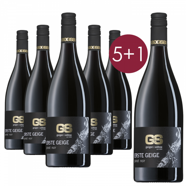 5+1 Aktionspaket: Erste Geige Pinot Noir QbA
