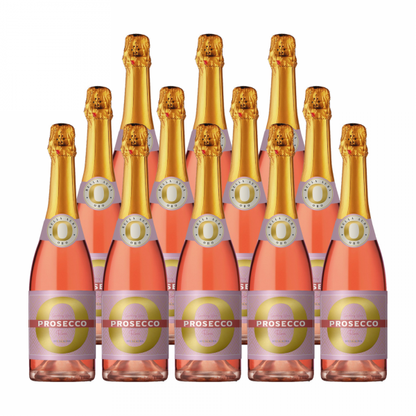 9+3 Promo Prosecco Spumante Rosé Bella Aura Oro