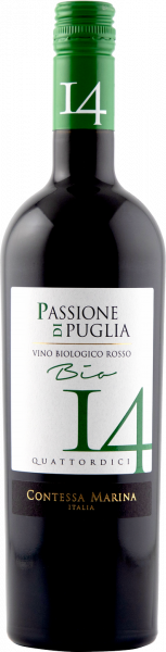Passione di Puglia BIO Rosso IGT 14 CM