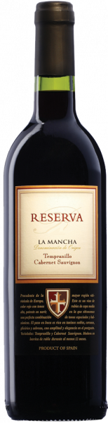 Temp./Cab.Sauv. Reserva La Mancha DO R Campos Reales Rotwein trocken | Saffer's WinzerWelt
