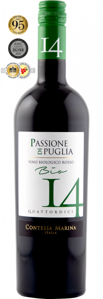 Passione di Puglia BIO Rosso IGT 14 CM