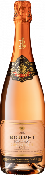 Bouvet Excellence Brut Rosé AOC Crémant de Loire