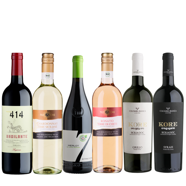 Probierpaket Italien Bio Weine