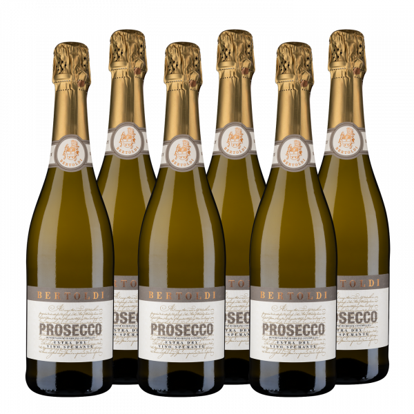 6er Prosecco Spumante Extra Dry DOC Bertoldi