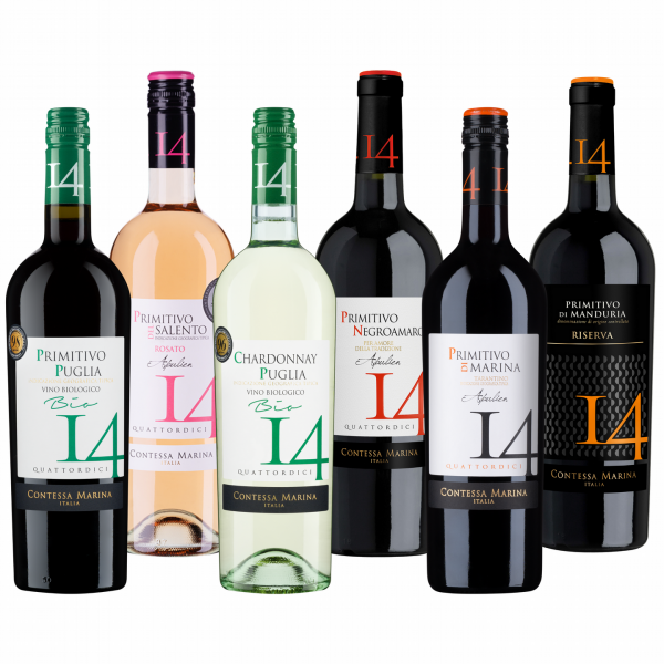Quattordici „14“ – Probierpaket - Primitivo Weine