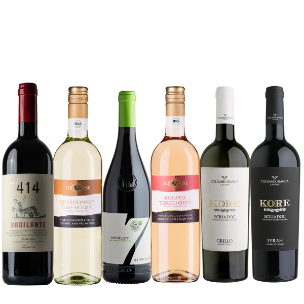 Probierpaket Italien Bio Weine
