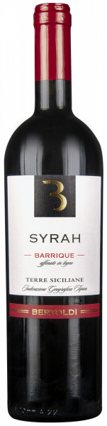 Syrah Barrique Terre Siciliane  IGT Bertoldi