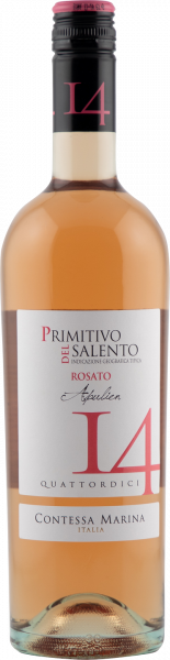 Primitivo Salento IGT Rosato 14 Contessa Marina
