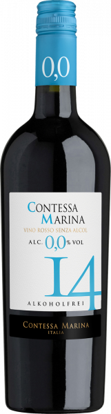 Zero Rosso entalkoholisiert 14 Contessa Marina
