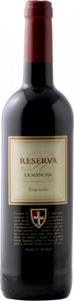 Tempranillo Reserva La Mancha DO R