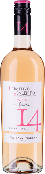 Primitivo Salento IGT Rosato 14 Contessa Marina