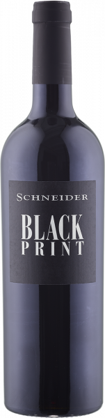 M. Schneider Black Print Rotwein Cuvée trocken QbA