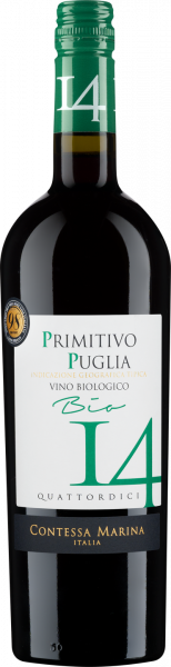 Bio-Primitivo Puglia IGT 14 Contessa Marina