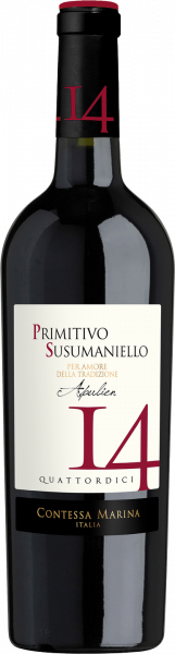 Primitivo Susumaniello Puglia IGT 14 Cont Marina