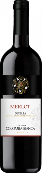 Merlot Sicilia DOC Colomba Bianca Bio